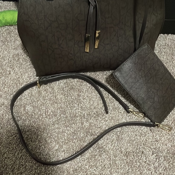 Calvin Klein Monogram Tote Bag - Picture 6 of 7